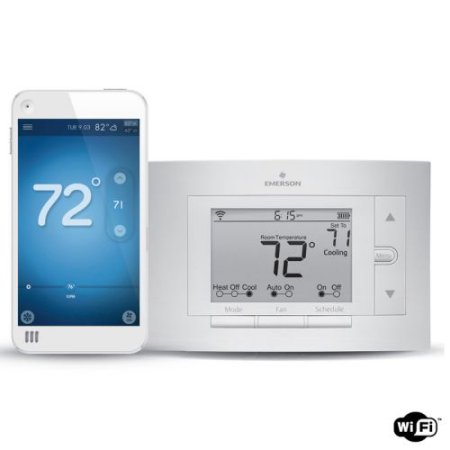 Remote system access from
smartphone, tablet or PC
Sensi
Wi-Fi Thermostat