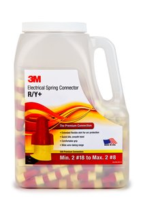 Spring Connector Red/Yellow (Jug)