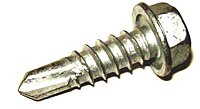 #10 x 1-1/4 Hex Washer Slotthed - Self Driller Screw